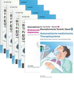 Cover-Ansicht der Lehrbuchreihe Biomedizinische Technik inklusive eBook